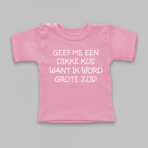 Geef me een kus, ik word grote zus