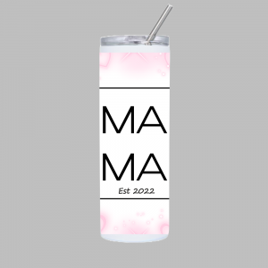 tumbler_mamahartjes_1stuks Tumbler - Roze hartjes