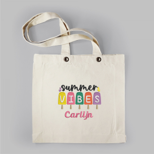 Linnentas Summervibes - geborduurd