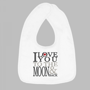 Slabbetje_wit_iloveyoutothemoon Slabbetje I Love You to the Moon - geborduurd