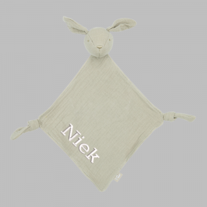 Speendoekje Bunny Ears - Olijfgroen