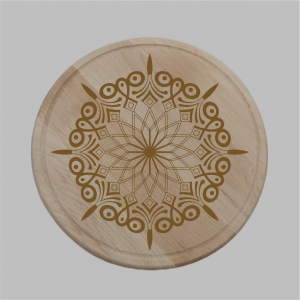 Houten Borrelplank - Mandala
