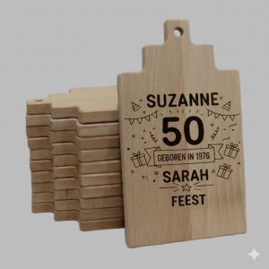 Houten Borrelplank - 50 jaar!