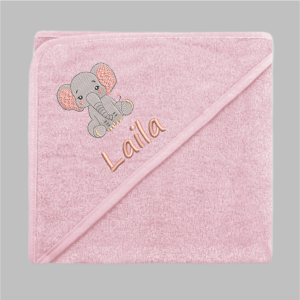 Badcape_roze_olifant_metnaam Badcape: Olifant